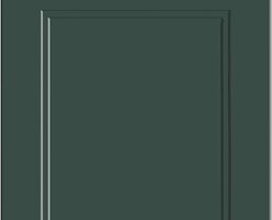 Black green seidenmatt