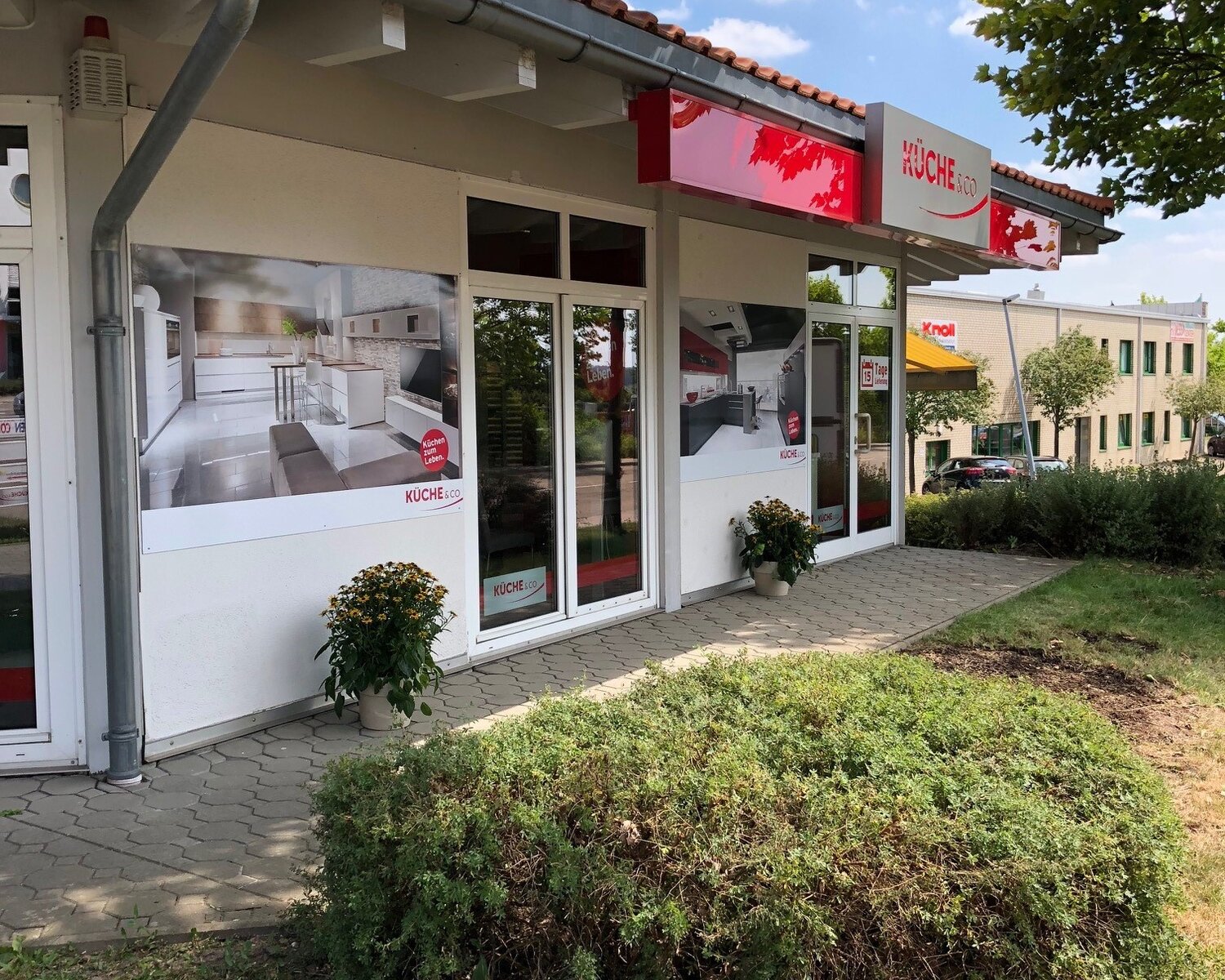 Schaufensterfront des Küche&Co-Studios Chemnitz